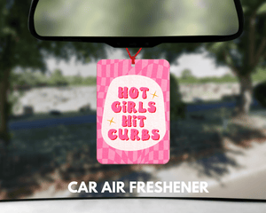 Beep Beep Car air freshener Pink and yellow