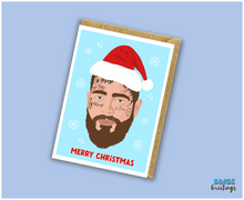 Load image into Gallery viewer, Post Malone Christmas Card