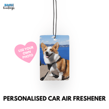 Load image into Gallery viewer, Personalised Car Air freshener - Photo Car Air freshener